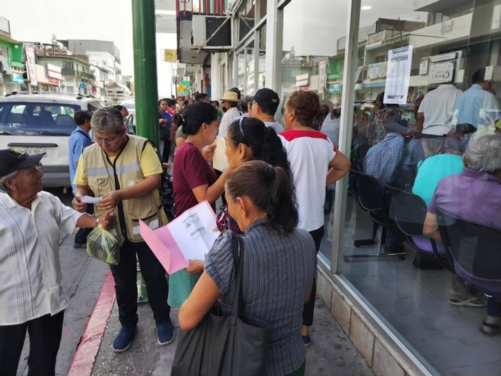 Denuncian cuentas sin fondos en tarjetas del Banco del Bienestar en Chiapas