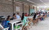 En la inauguración del Comedor Comunitario de El Jobo se atendieron a más de 60 personas / Foto: Isaí López / El Heraldo de Chiapas
